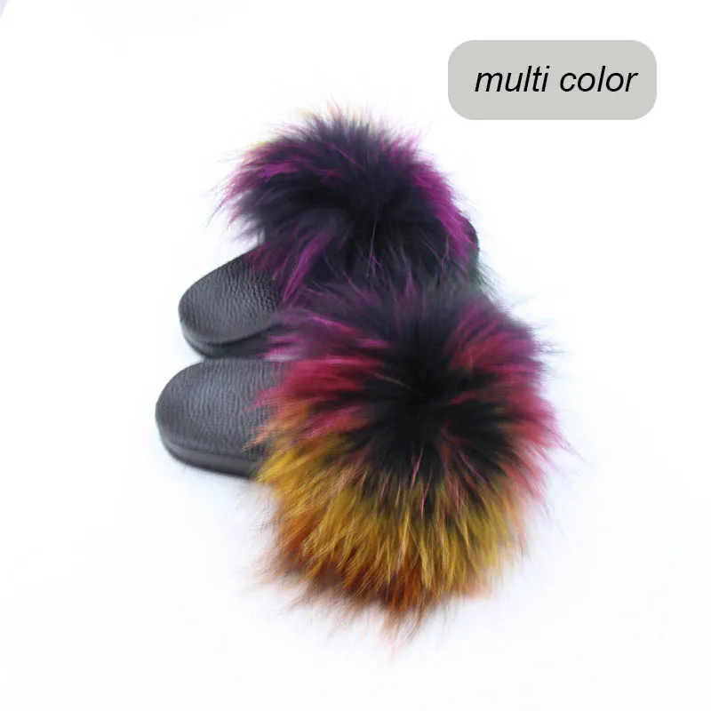 children slippers fox fur (9)
