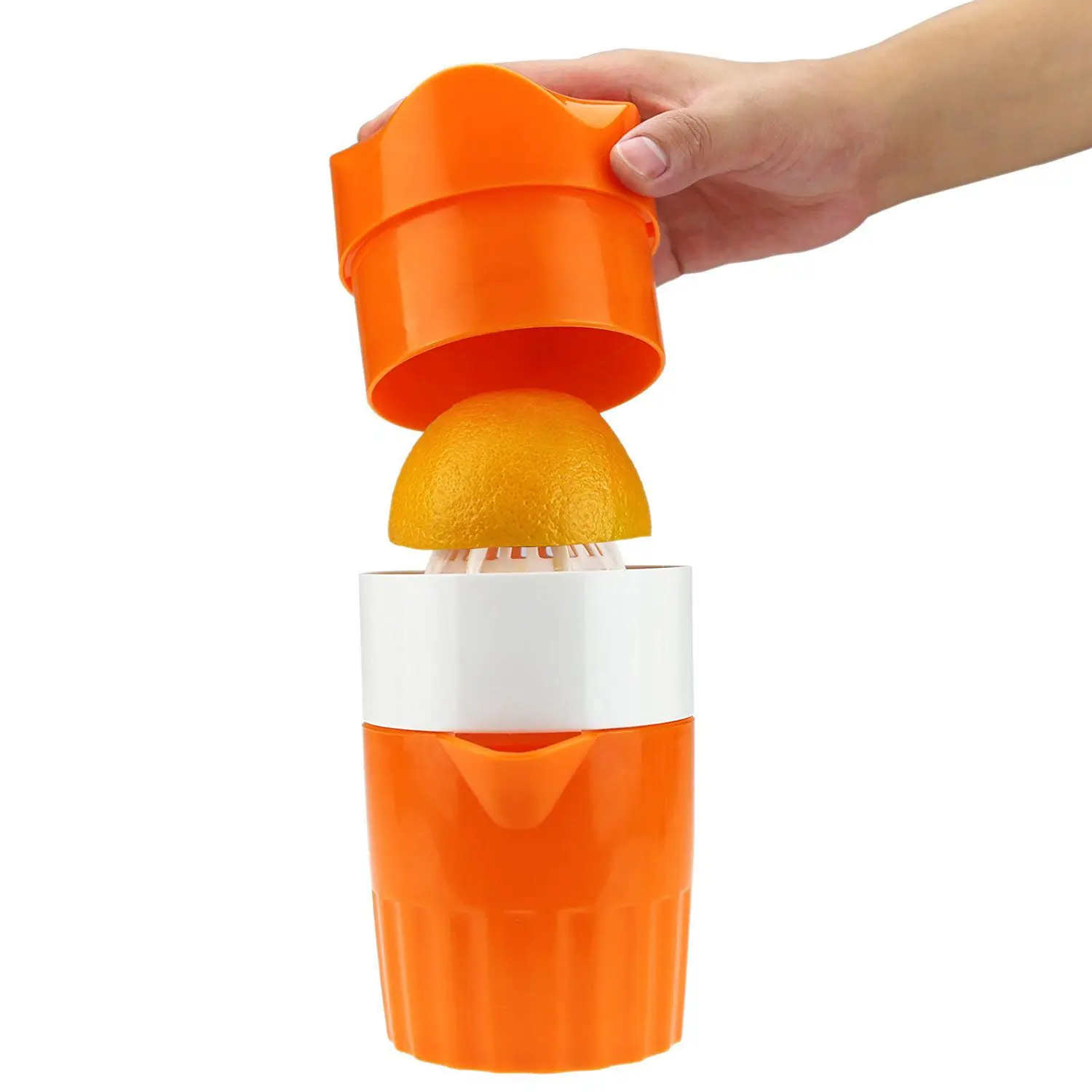 

Hand Press Juicer Tool Portable Manual Juicer Lemon Orange Lime Juice Bottle Fruit Squeezer Machine Extractor Cup Household