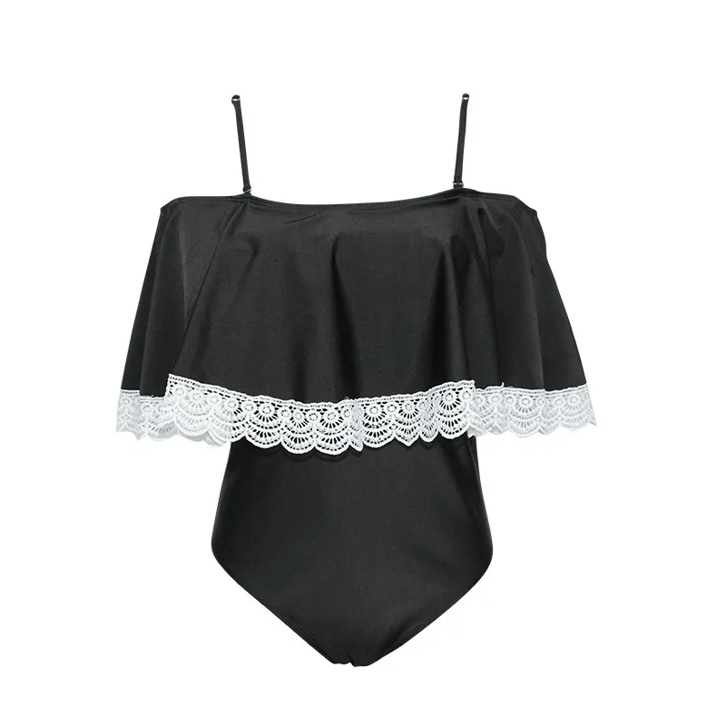 Купальщик купальники женские для девочки купальник женский one piece swimsuit women with ruffles женский с рюшами ретро push up swimwear кружево монокини Monokini Спортивный костюм Maillot