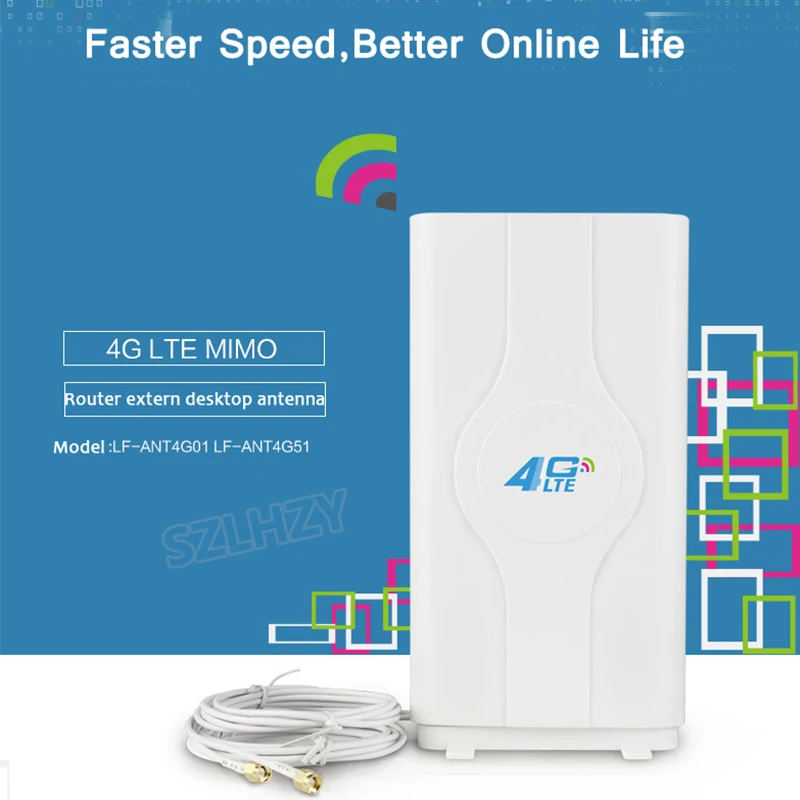 4G LTE Wi Fi антенна 88 dBi TS9 CRC9 SMA разъем для модема маршрутизатора B315 B890 B310 B593 B970 B970B B683|3G