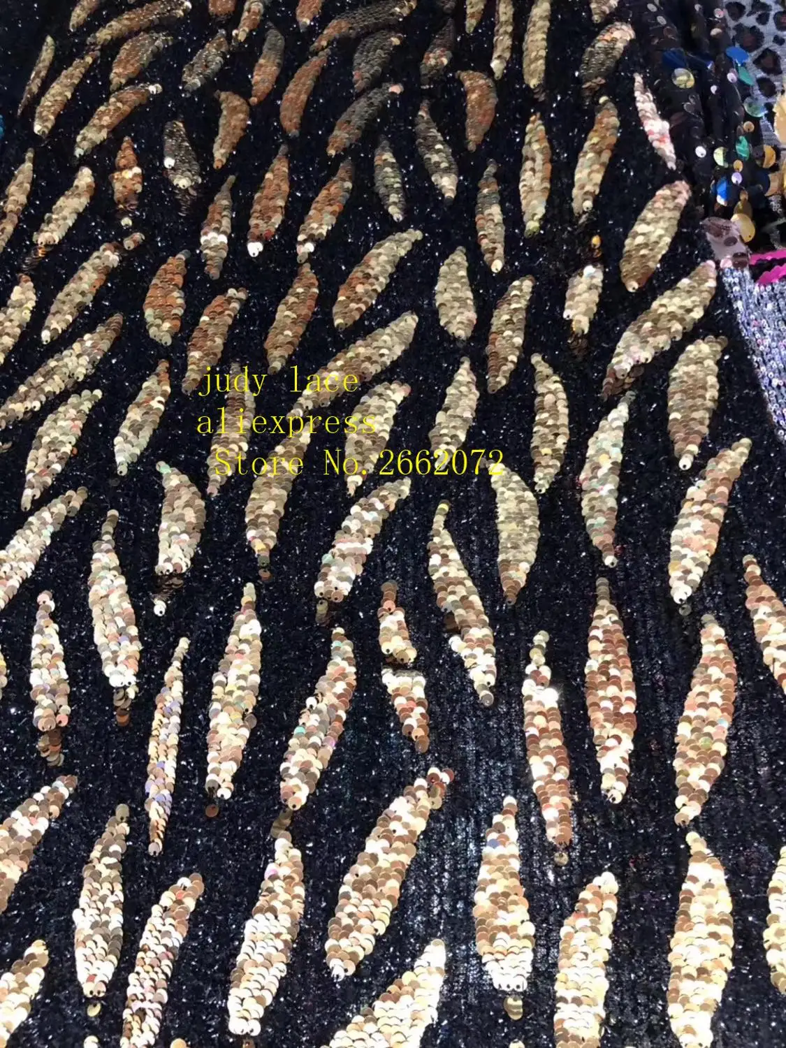 5 ярдов/сумка 4 цвета вышивка блестками Рыбная чешуя узор мозаичный эффект ткань используется для свадебного платья сценический HS27
