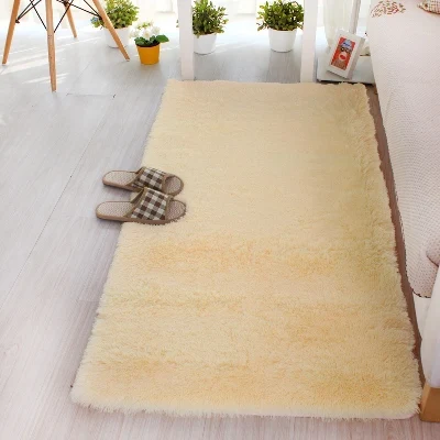 50*160 см полосатые ковры и ковры для дома гостиной Твердые - Цвет: Цвет: желтый