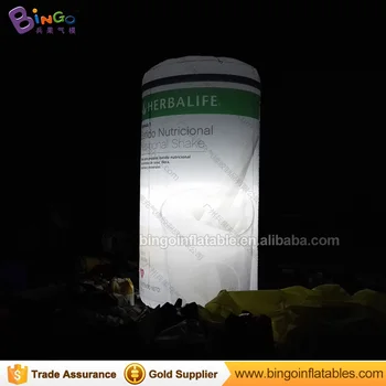 

3M/10 feet High giant inflatable beer can with LED light inflatable advertising bottle can/inflatable can model for sale can toy