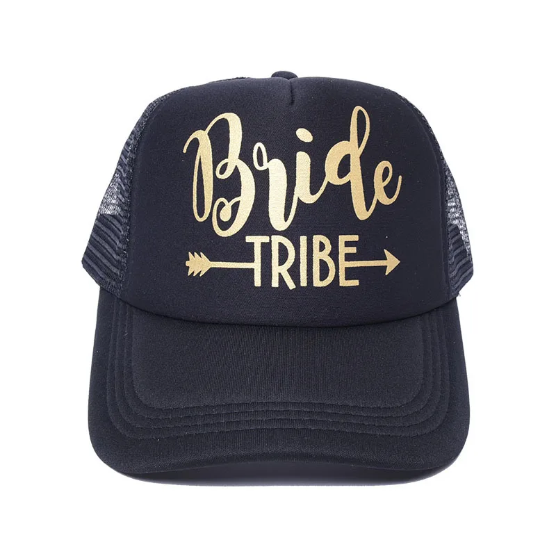 Hen Party Decorations BRIDE TRIBE Hat Cap Bride Team To Be Baseball Cap Bachelorette Party Wedding Bride Decoration Cap PAT69 (5)