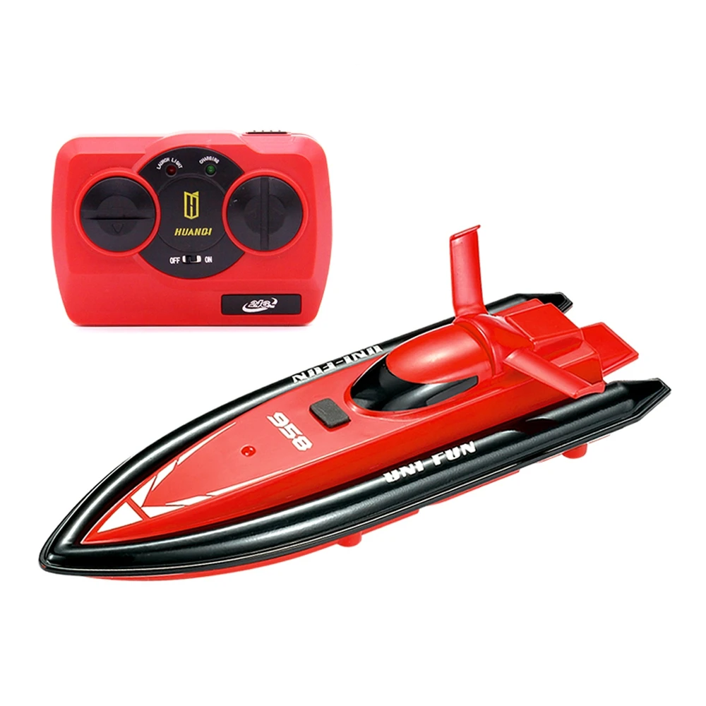 4 Color RC Boats 2.4G 2CH 110 Scale Mini Boat Toy Bath Tub Toys