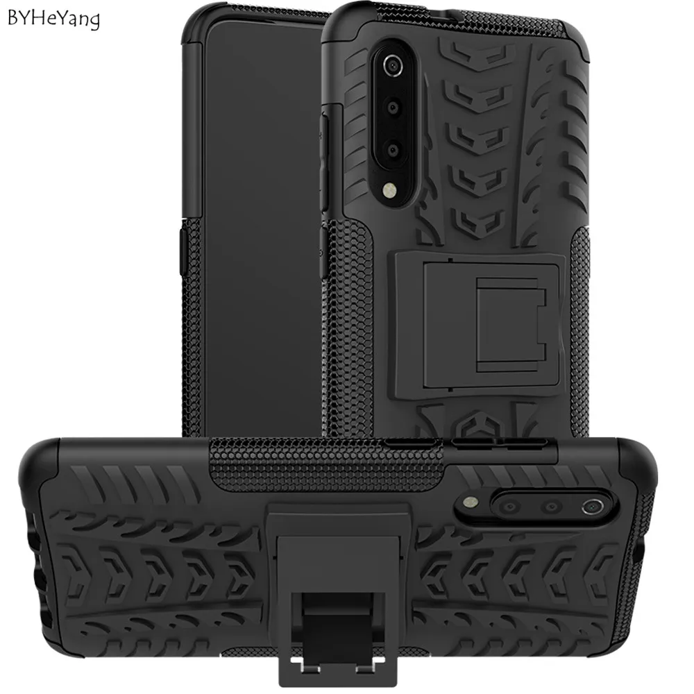 Чехол для Xiaomi Mi 9 ультра тонкий чехол из ТПУ и поликарбоната двухслойная броня