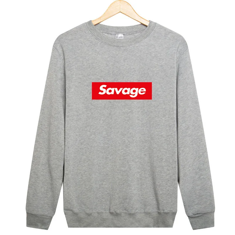 

2018 Men's Fashion Pullover O-neck Leisure Long Sleeve Red and White Printed Cotton Warm Shirt Available for Four Seasons