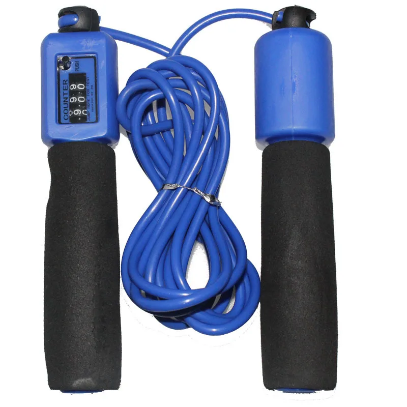 Professional men 's neutral rope skipping rope plastic handle