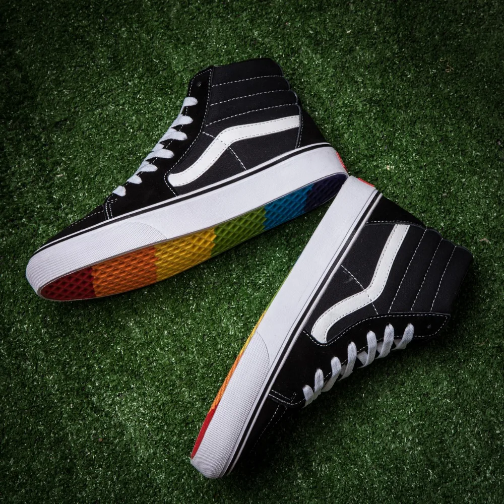 rainbow vans pride