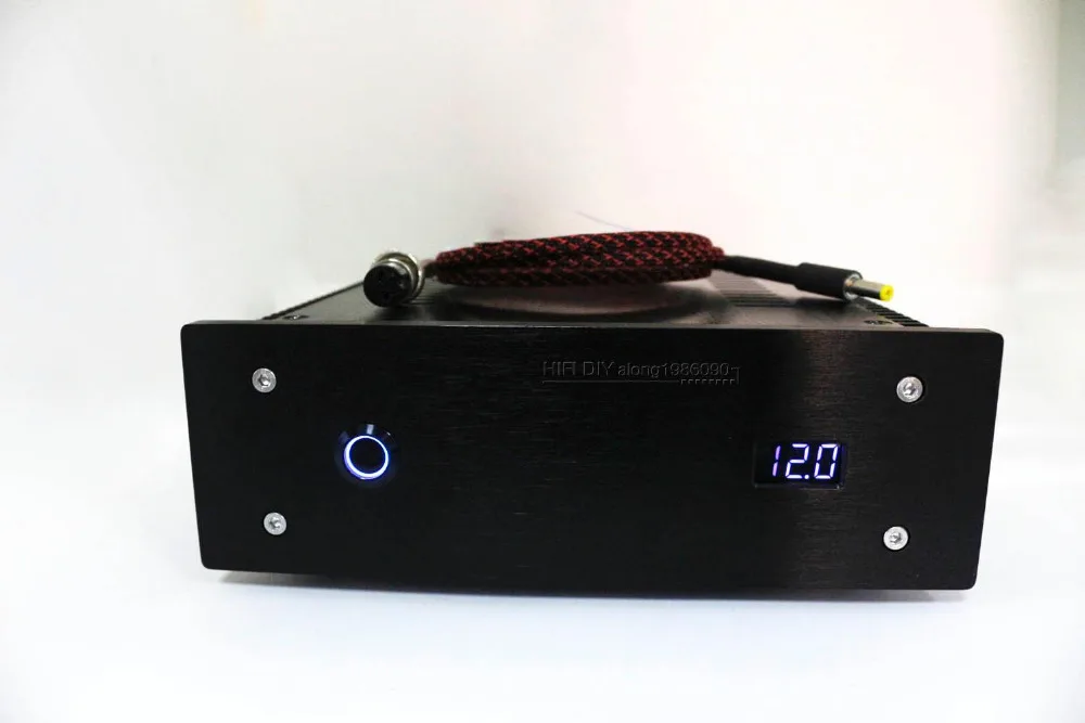 DIYERZONE Finished 100VA Hi end низкий уровень шума R-core DC LPS Линейный источник питания+ дисплей