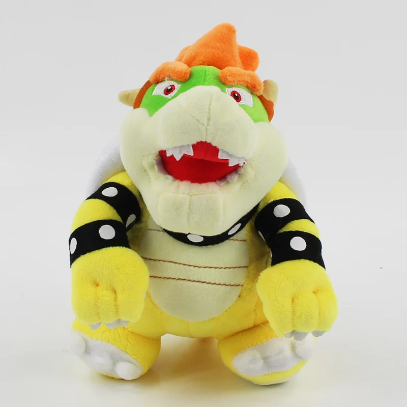 17 24 см мультфильм игра мягкие игрушки саней Bowser Плюшевые Животные Дракон