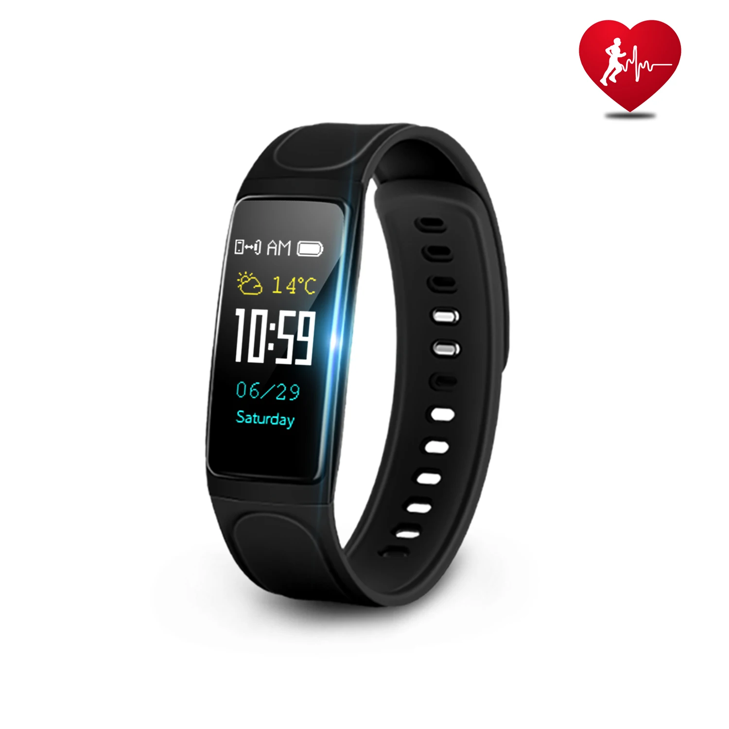 Original Smart wrist Band Heartrate Blood Pressure Oxygen Oximeter