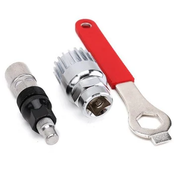 

Bike Reparation Tools Bicycle Cycle Crank Professional Extractor Puller Bottom Bracket Remover Removal Spanner Repair Tool Kit