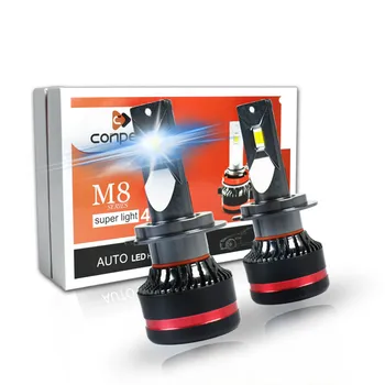 

2pcs Auto 45W 4400lumileds CSP LED Chips led h11 h3 led headlight h7 h4 bulb h1 hb4 D1S Car LED Headlight Bulbs 6500K light lamp