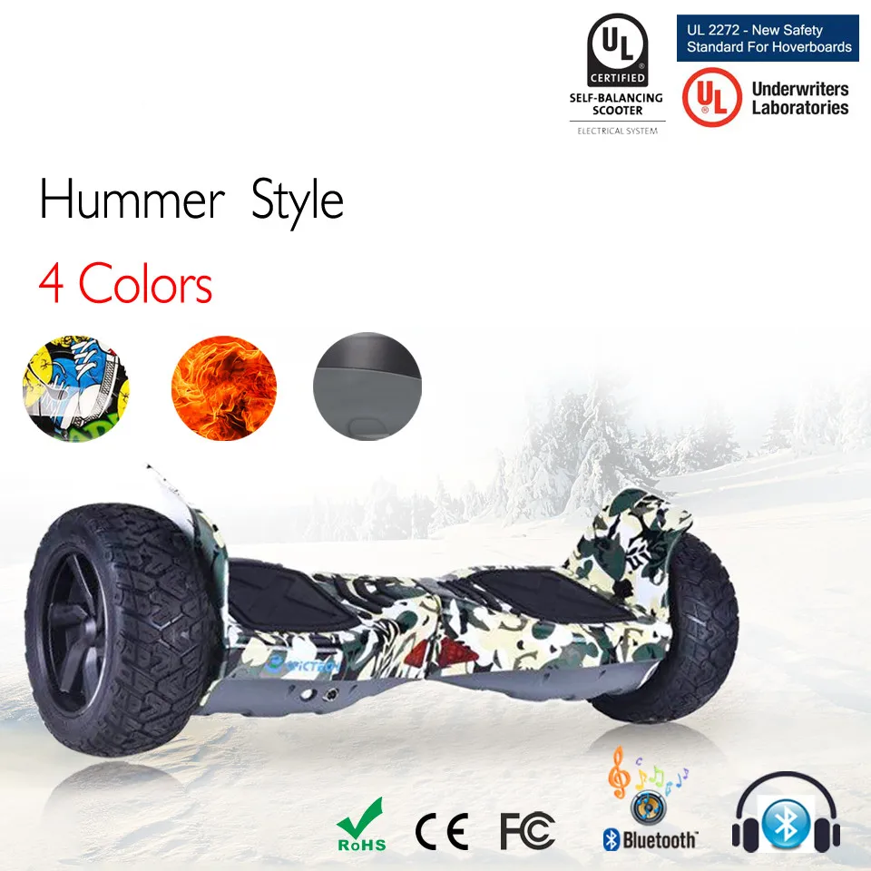 

100% Safe 8.5 Inch All Terrain Off Road Cheap Hoverboard Overboard Skateboard Electric Skateboard Electric Scooters Adults Kids