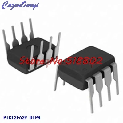 

1pcs/lot PIC12F629-I/P PIC12F629 12F629-I/P DIP8 In Stock