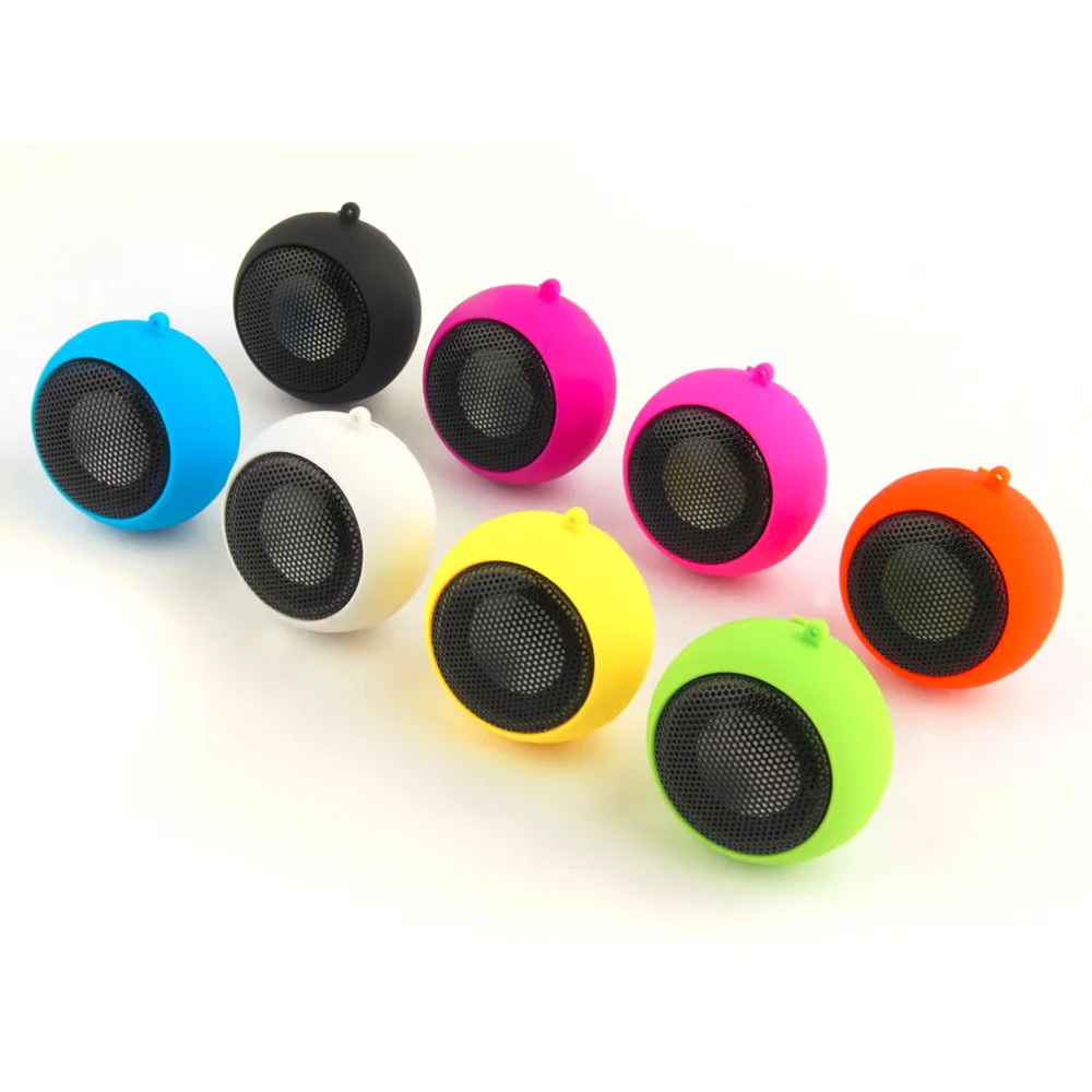 Protable Mini 3.5mm Jack Hamburg Type Telescopic Plug in Audio Speakers