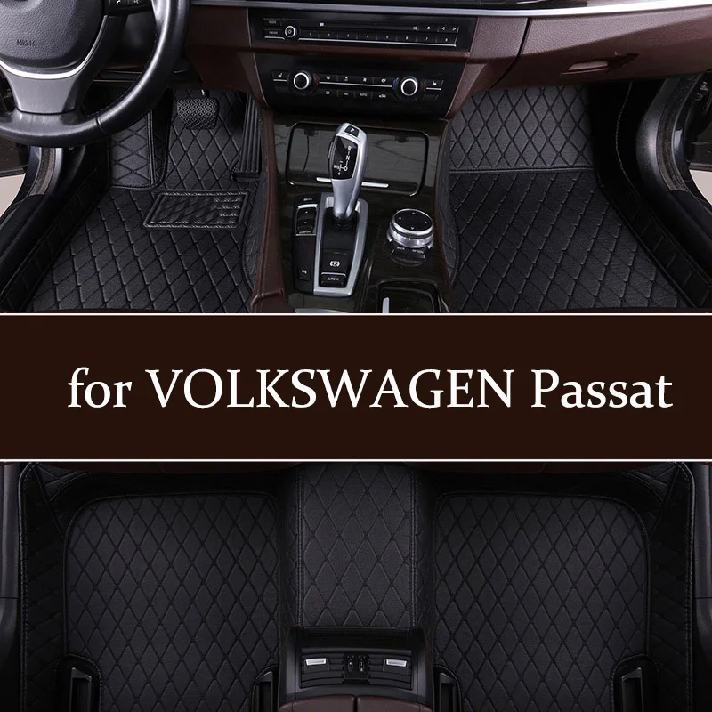 Автомобильные коврики для VOLKSWAGEN CC Passat B5 B6 B7 B8 SE estate Touran Tiguan Phaeton Toureg Sharan модель