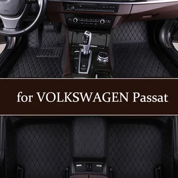 

custom car floor mats for VOLKSWAGEN CC Passat B5 B6 B7 B8 SE estate Touran Tiguan Phaeton Toureg Sharan 1996-2019s model car