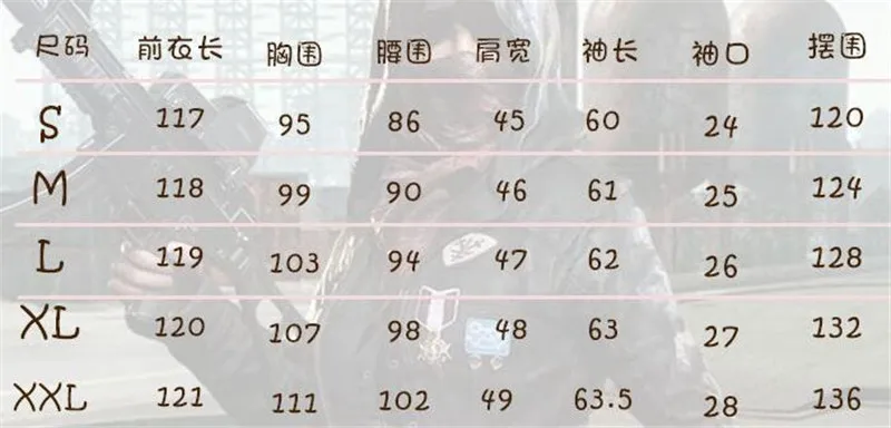  Drop Shipping PUBG Playerunknown's Battlegrounds Denim Trench Jacket Coat Cosplay Costume With Scar