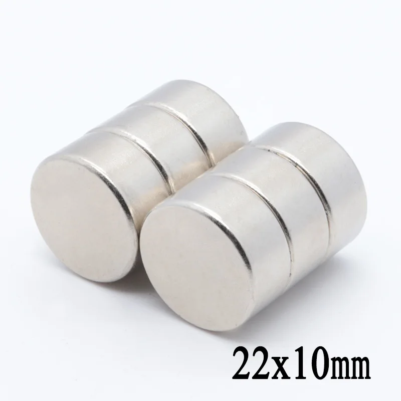 

20pcs 22*10mm Super Powerful Strong Bulk Small Round NdFeB Neodymium Disc Magnets Dia 22mmx10mm N35 Rare Earth Magnet 22x10 mm