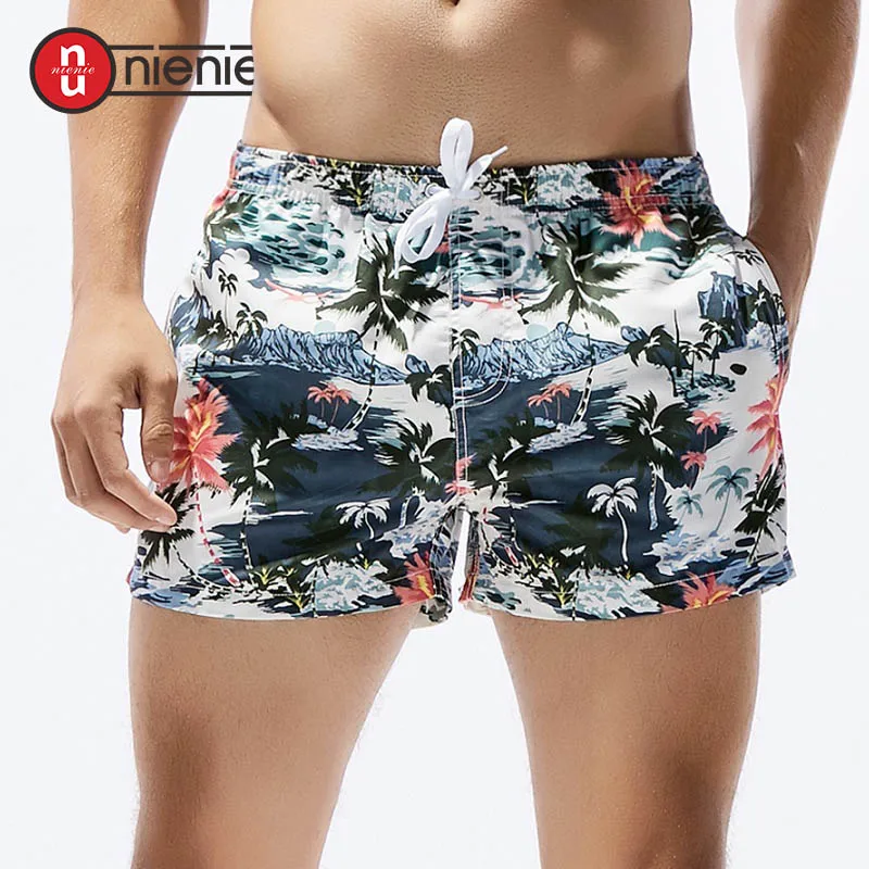 

Hot New men's shorts solid printed Quick Drying Shorts fashion sexy Beach Shorts - 2 COLOR CHOICE