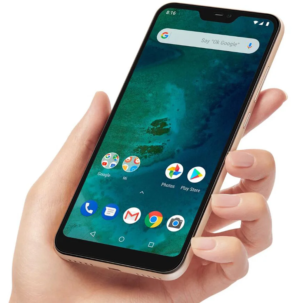 Испанская глобальная версия Xiaomi Mi A2 Lite 4 Гб 64 ГБ Android One Snapdragon 625 Восьмиядерный 5 84