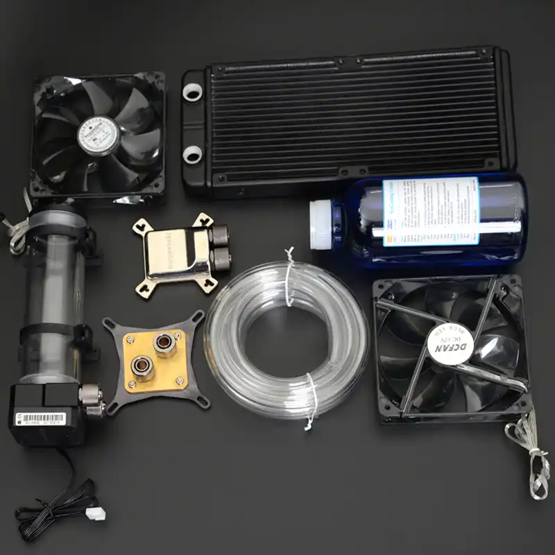 Syscooling new design P67D Ultra quiet with water tank water cooling pump for computer cpu