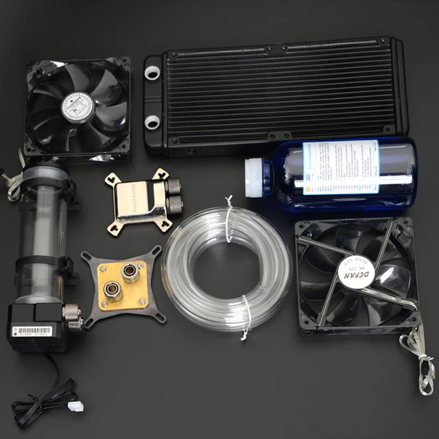 Syscooling pc water cooling, liquid computer cooler kits, water block