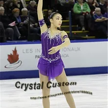 Профессиональное платье для фигурного катания на заказ для женщин с спандексом изящное Новое Брендовое платье для катания на коньках дети DR3293