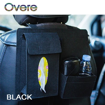 

Overe 1Pc Auto Car seat back storage bag Hanging Net For BMW E60 E36 E46 E90 E39 E30 F30 F10 F20 X5 E53 E70 E87 E34