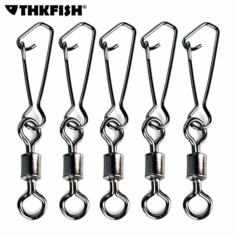 Girelle 3 Way Fishing Barrel Rolling Swivel Snaps Kit Ball Bearing