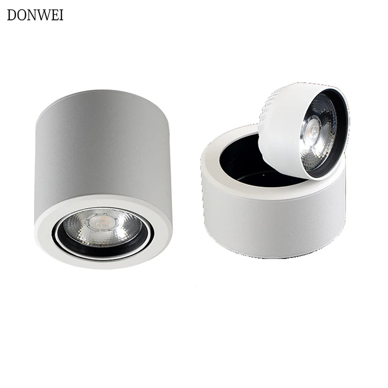 

LED Surface Ceiling Light 3W 5W 7W 10W Ceiling Lamp 220V 110V Foldable and Rotatable COB Spot light for Living room Home Decor