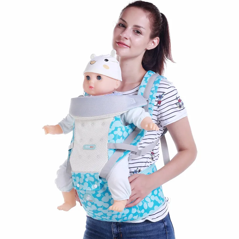 Baby Carrier in Baby Backpacks& Carrier 0-36 Months Old Kids 4 in 1 Infant Comfortable Sling Backpack Pouch Wrap Carrier Strap07