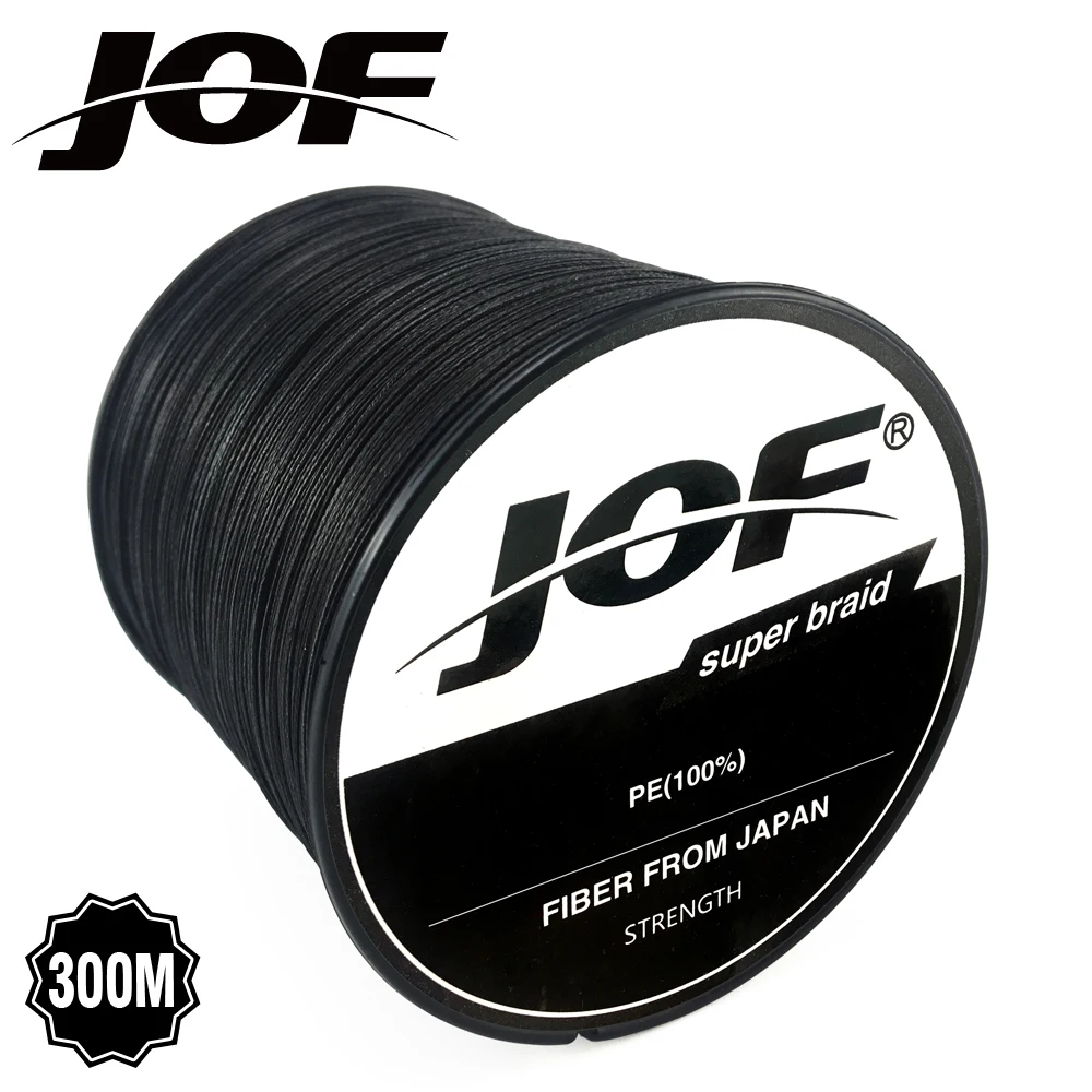 JOF 300M 500M 1000M 8 Strands 4 Strands 18-88LB PE Braided Fishing