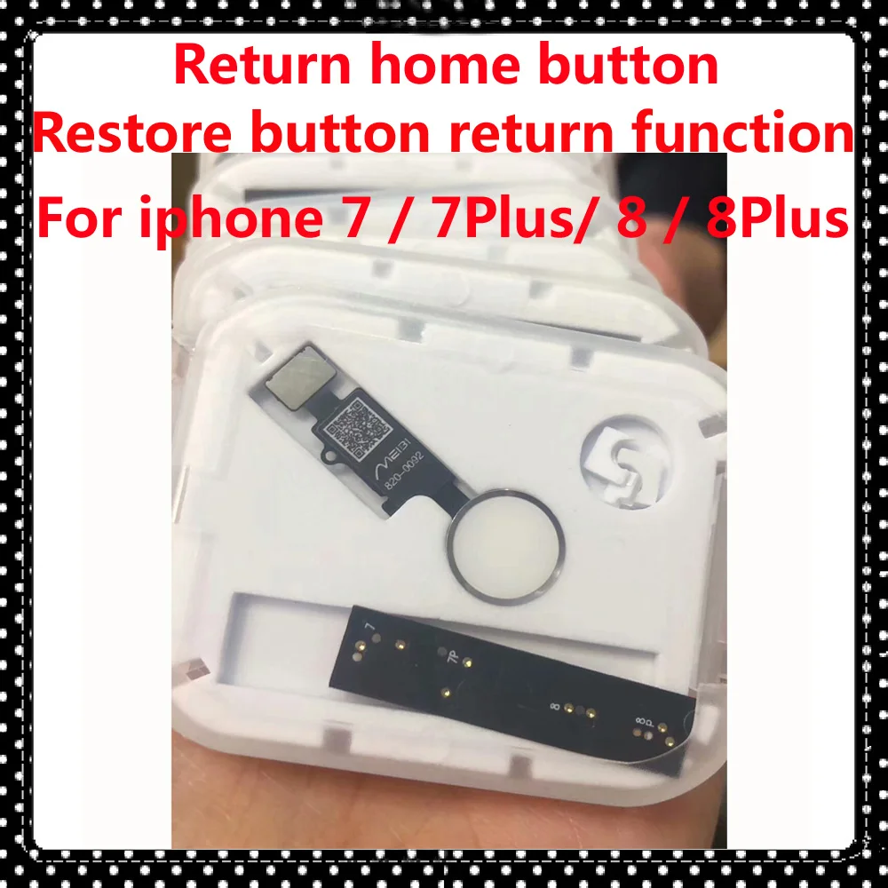 

For iphone 7 7Plus 8 8 Plus return home button Flex Cable JC HX Universal Home Button repair home button return function