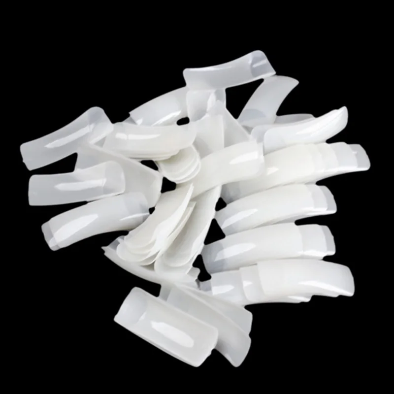 

500 Pcs/Set False Nail Art Design Tips French Fingernails Acrylic UV Salon Design White 88