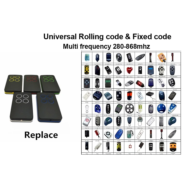4 канала управления Handzender Гаражные ворота Ключ универсальная гаражная дверь открывалка дубликат дистанционного Управление FAAC TM 300DS, 330DS, 418DS