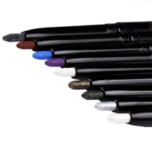 PRO 14 Colors Eyeshadow & Eyeliner Pen Wih Brush Highlights Natural Long Lasting Waterproof Eyeliner Pencil For Ladies