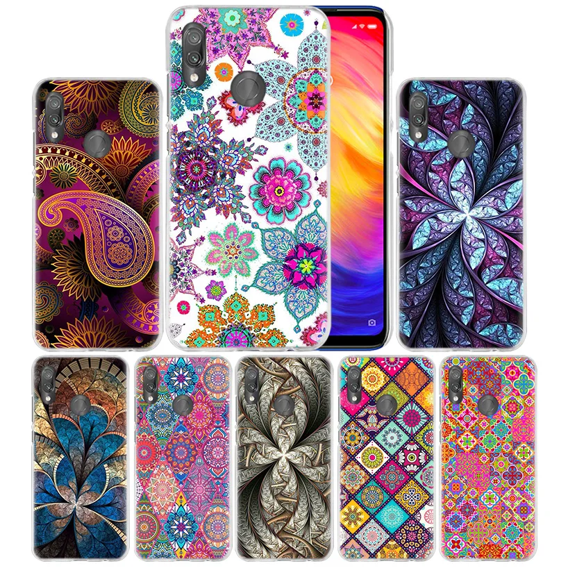

Mandala Flower Lattice Case for Xiaomi Redmi Go Note 7 6 6A Pro S2 5 5A 4X Mi A1 A2 9 Mix 3 5G 8 lite Play F1 Hard Phone Cover