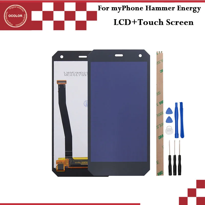 Ocolor для myPhone Hammer Energy ЖК дисплей и сенсорный экран 5 0 дюйма аксессуары телефонов с