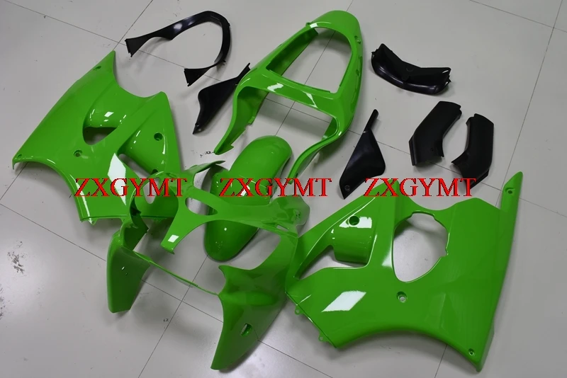 Fairings for ZX6r 636 2000 - 2002 Motorcycle Fairing ZX6r 636 2002 Green Fairings for Kawasaki ZX6r 2000
