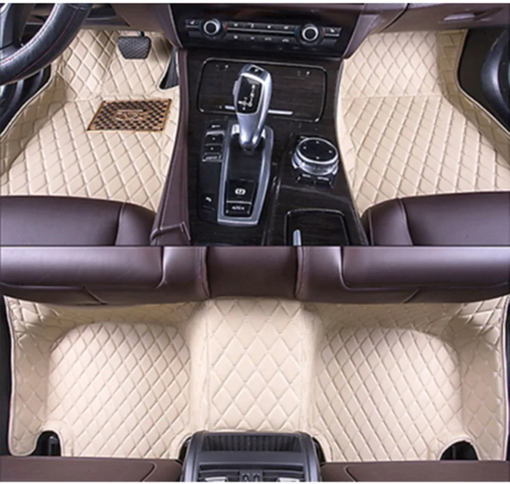 Подходит для dvd плеер Toyota Venza 2009 2016 кожаные автомобильные коврики
