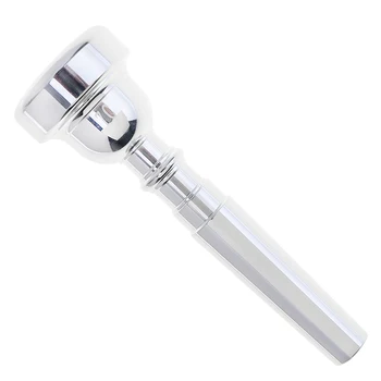 

Easy to install 7C Small Trumpet Mouthpiece Music Instrument Trumpet Mouth with Silver Plated