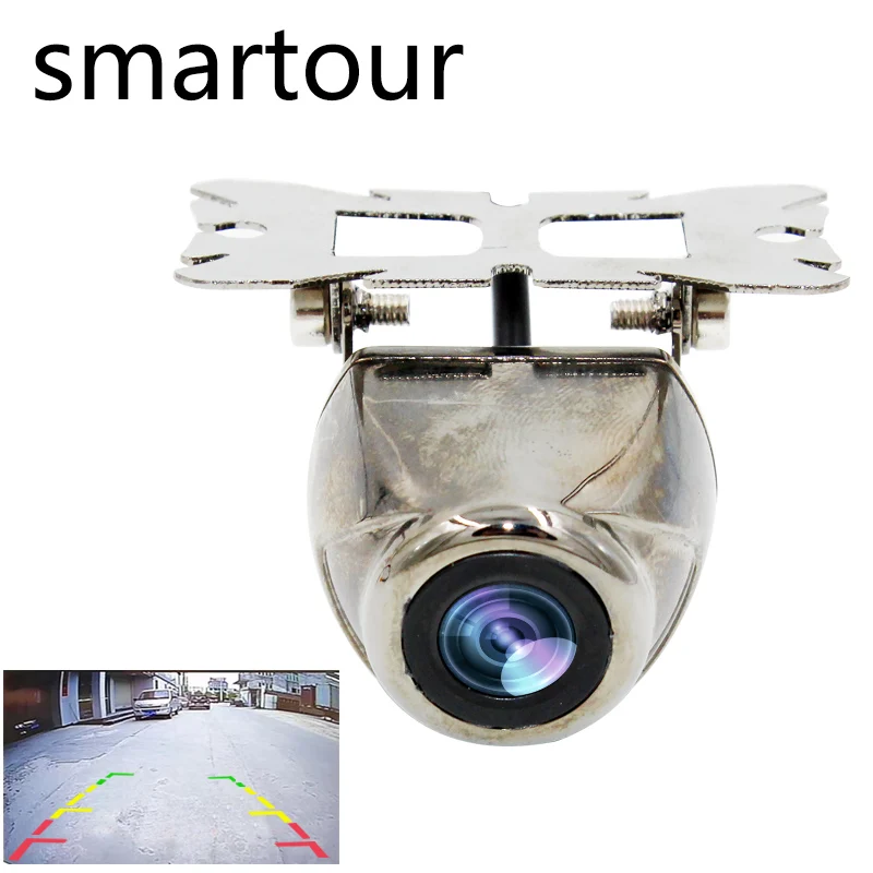 

Smartour Car reversing camera plug-in Korean rear view image 170 degree HD night vision waterproof backup camera