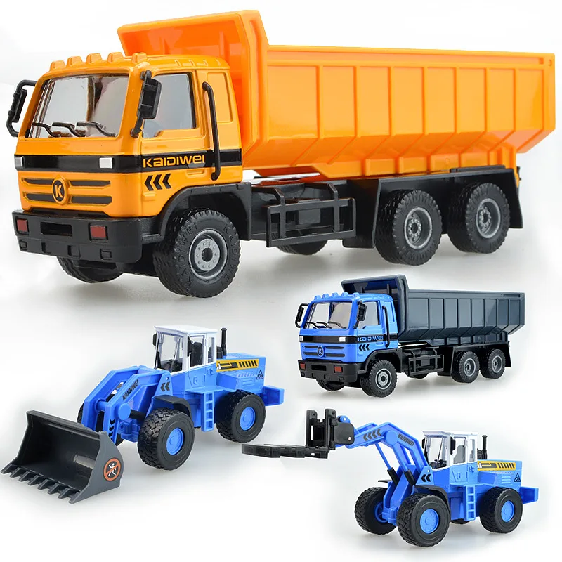 

High simulation alloy engineering vehicle, 1: 50 scale alloy truck model,Excavator, forklift, Transport car,free shipping