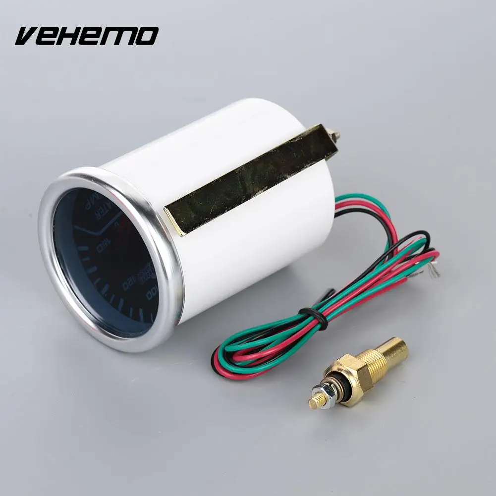 Красный указатель Температура воды датчик Универсальный Motormeter приборной панели