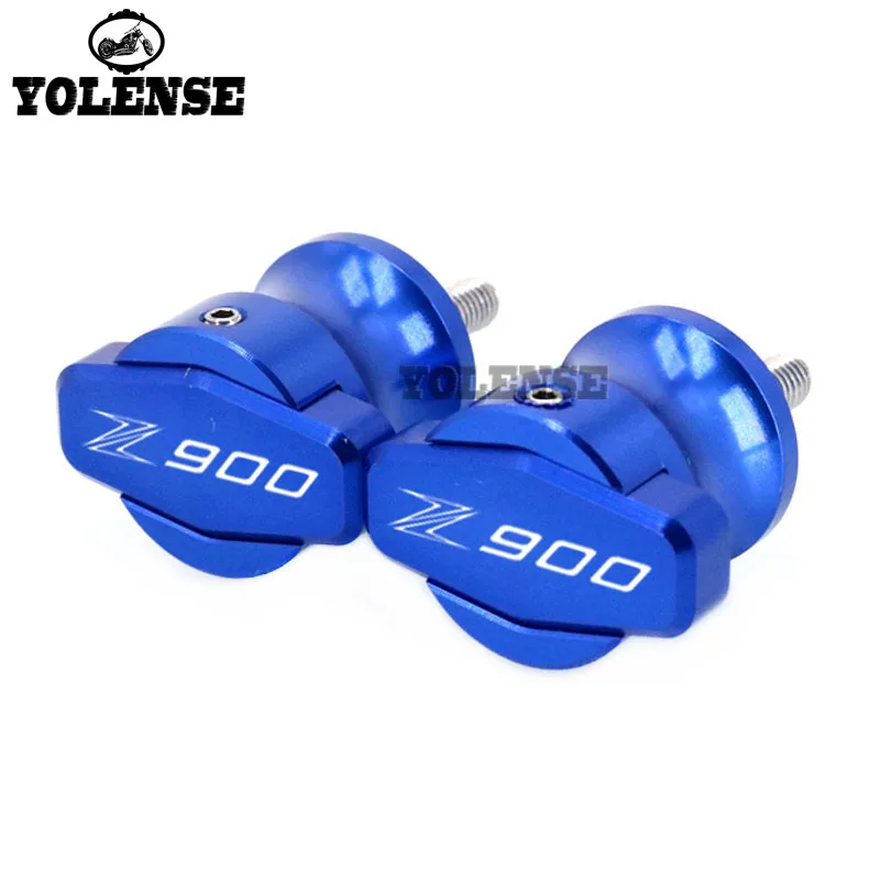 Verde aleaci/ón de aluminio mecanizada CNC universal Rueda de brazo oscilante Carretes deslizantes Tornillos para motocicleta 8MM Suuonee Bobina de brazo oscilante 10MM