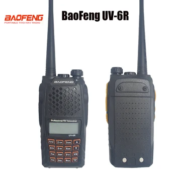 

Hot sale Baofeng UV-6R Two Way Transceiver high Power 7W Portable walkie talkie Dual Band Two-Way CB Radio Station Communicator