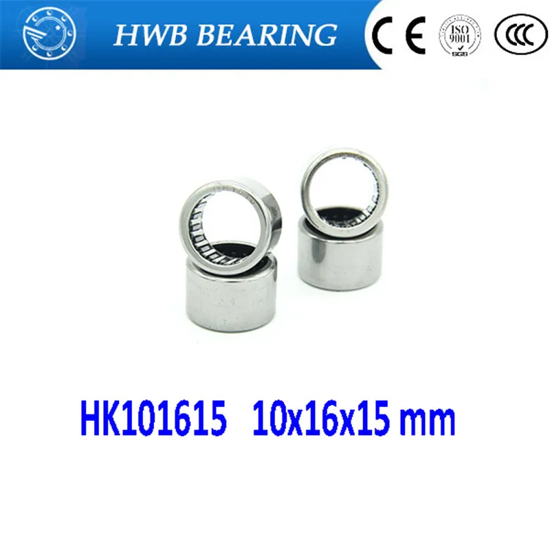 

Free shipping 10pcs HK101615 HK1015 10X16X15mm needle roller bearing +whosale and retail draw cup bearing 10*16*15mm